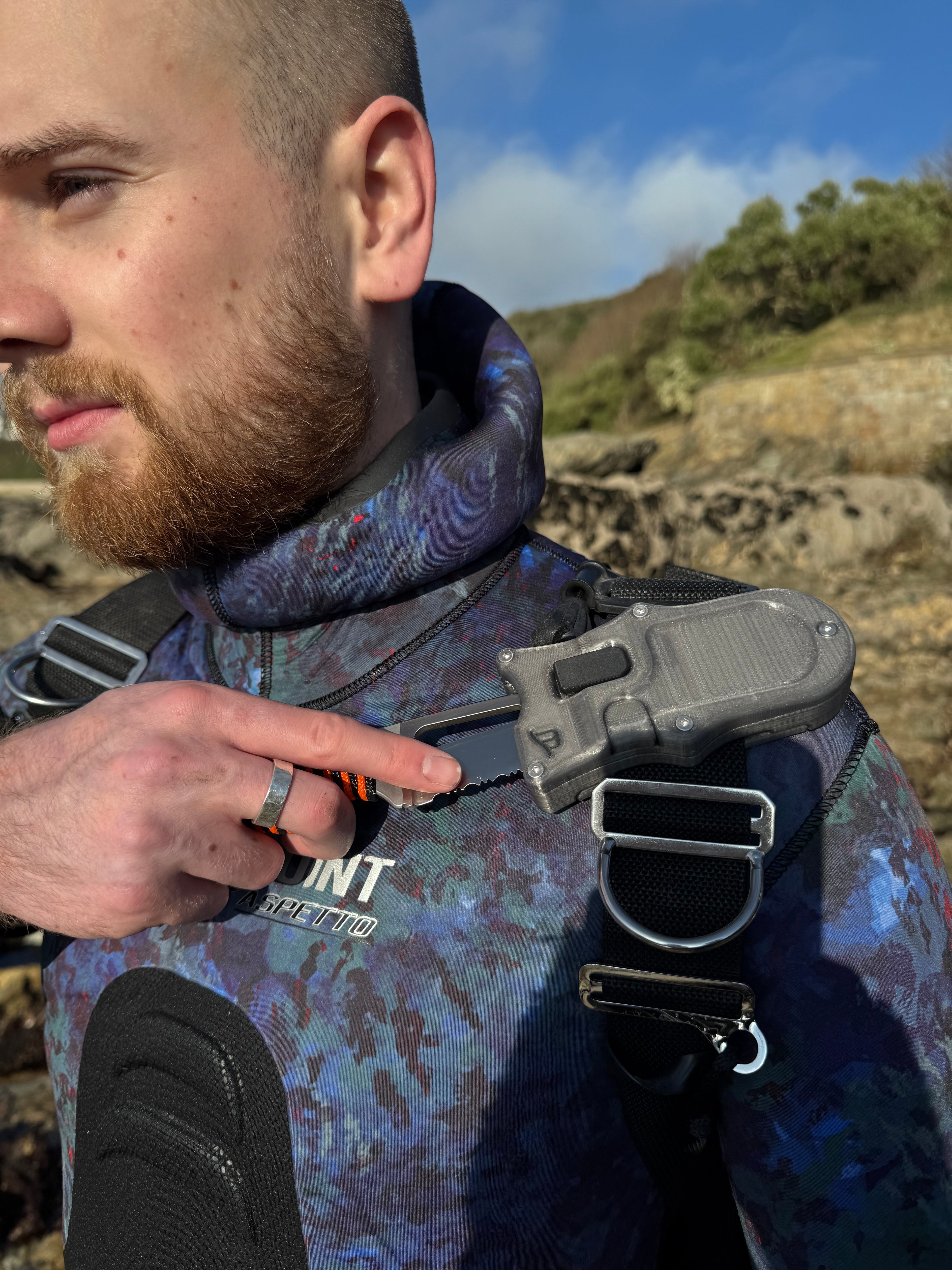 Myerchin Safety Dive Knife Sheath